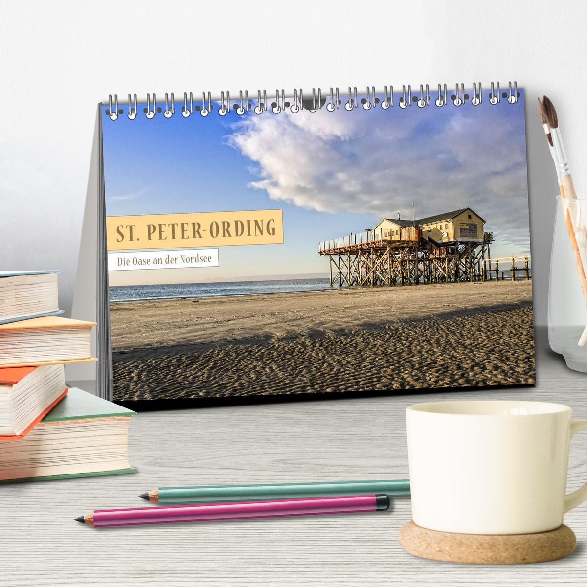 Bild: 9783435792252 | St. Peter-Ording (Tischkalender 2025 DIN A5 quer), CALVENDO...