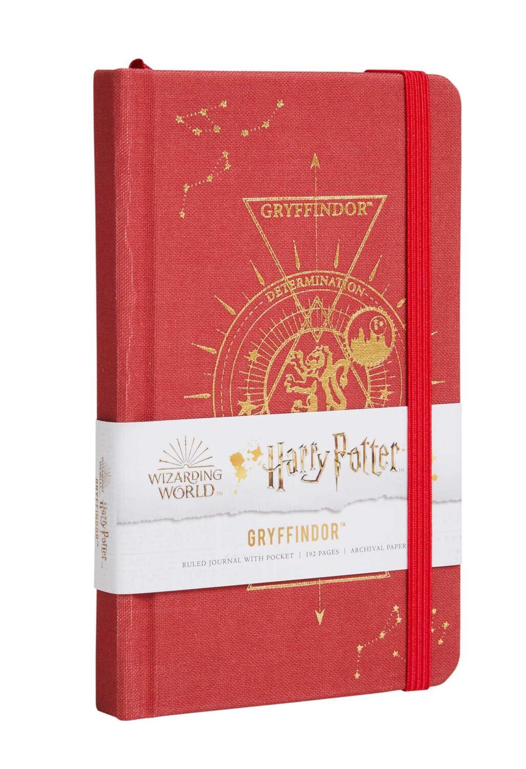 Cover: 9781647220044 | Harry Potter: Gryffindor Constellation Ruled Pocket Journal | Editions