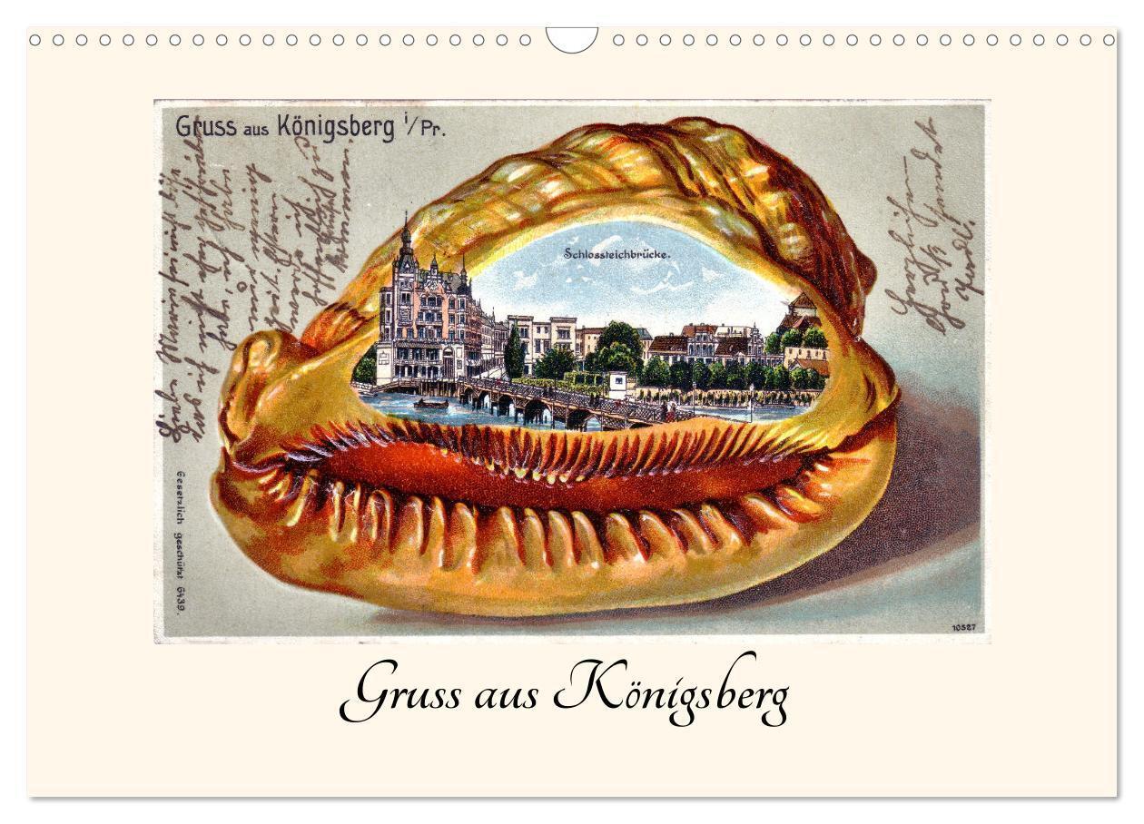 Cover: 9783435326150 | Gruss aus Königsberg (Wandkalender 2025 DIN A3 quer), CALVENDO...