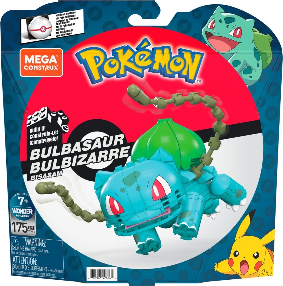 Cover: 887961928761 | Mega Construx Pokémon Bisasam | Stück | In Karton | Deutsch | 2021