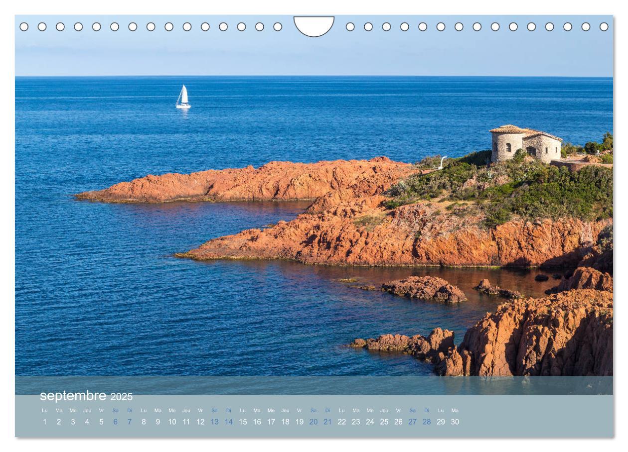 Bild: 9781325947409 | Littoral de la Côte d'Azur (Calendrier mural 2025 DIN A4 vertical),...