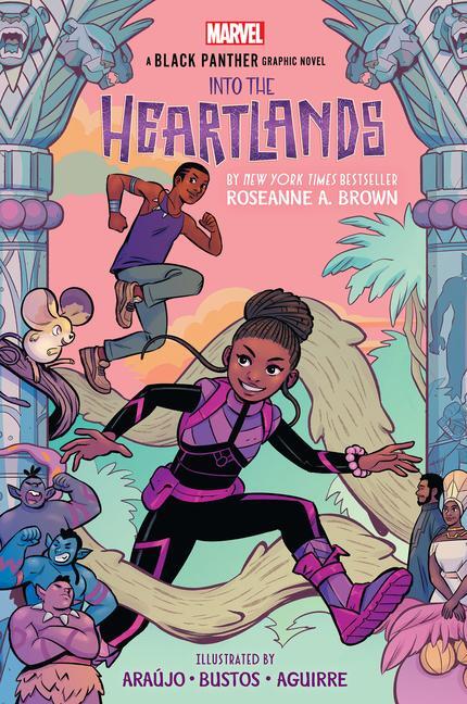 Cover: 9781338648058 | Shuri and T'Challa: Into the Heartlands (A Black Panther graphic...