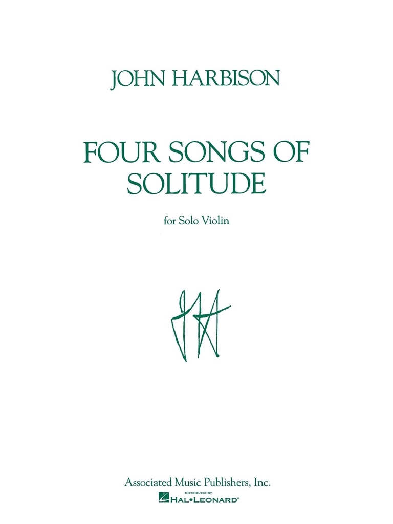 Cover: 73999821994 | Four Songs of Solitude | John Harbison | String Solo | Buch | 1994