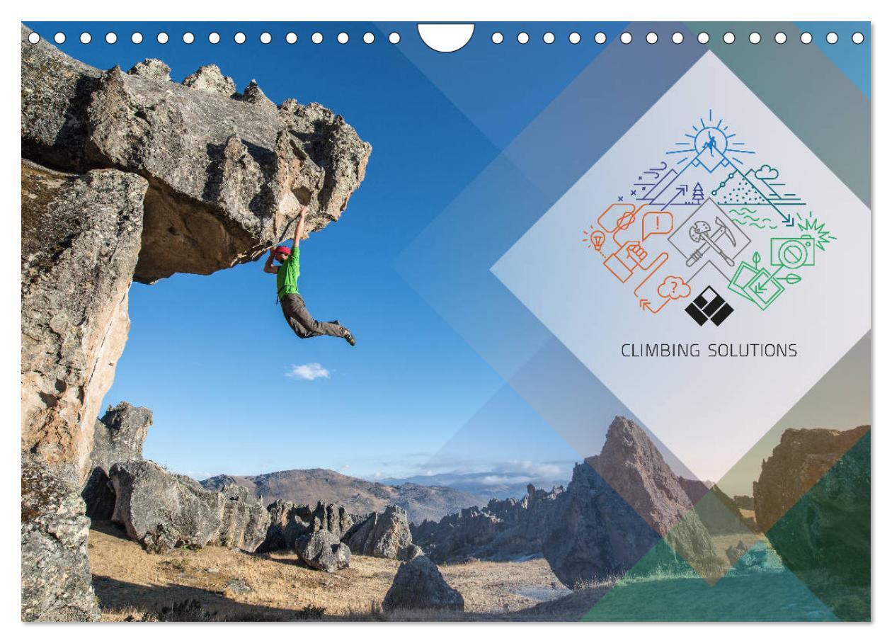 Cover: 9783675474031 | Climbing Solutions - Bergsport weltweit (Wandkalender 2024 DIN A4...
