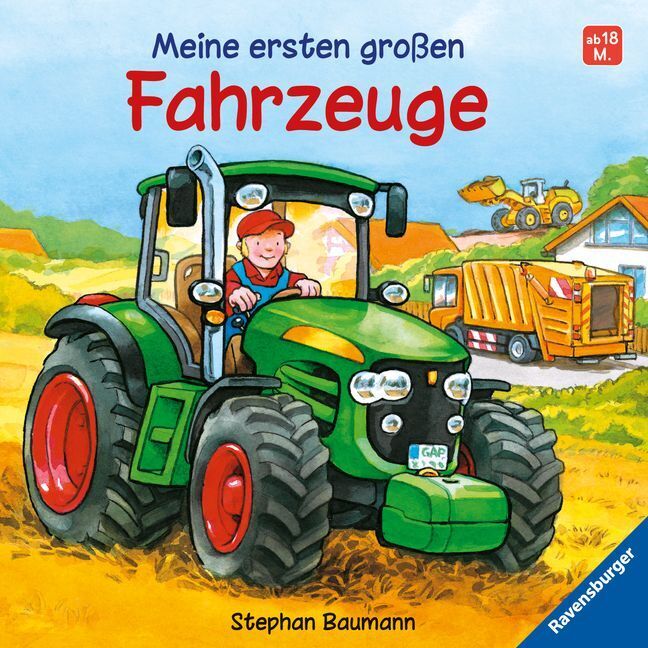 Cover: 9783473433698 | Meine ersten großen Fahrzeuge | Stephan Baumann | Buch | Unzerr.