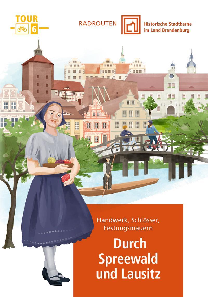 Cover: 9783942917452 | Radtouren durch historische Stadtkerne im Land Brandenburg Tour 6 -...