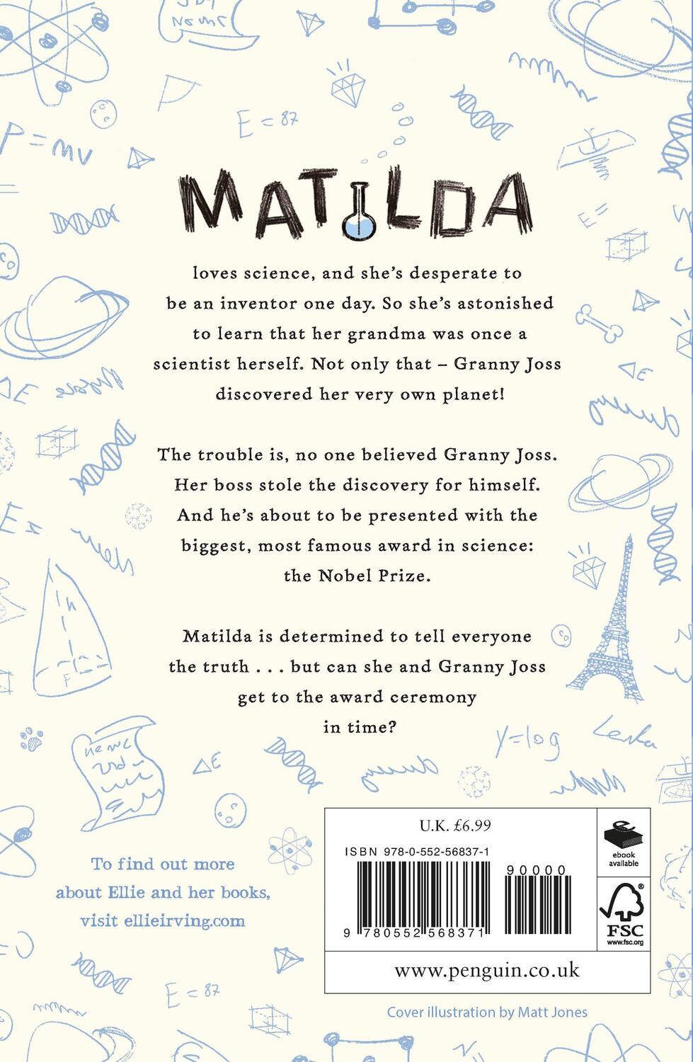 Rückseite: 9780552568371 | The Matilda Effect | Ellie Irving | Taschenbuch | Englisch | 2017