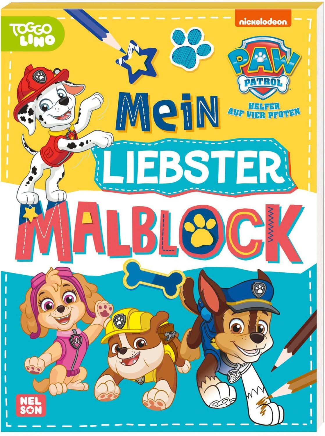 Cover: 9783845121598 | PAW Patrol Kindergartenheft: Mein liebster Malblock | Taschenbuch