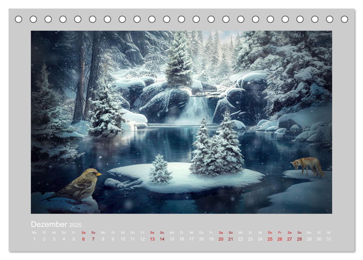 Bild: 9783383913457 | Wald der Märchen (Tischkalender 2025 DIN A5 quer), CALVENDO...