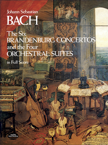 Cover: 800759233762 | 6 Brandenburg Concertos | and the 4 Orchestral Suites in Full Score
