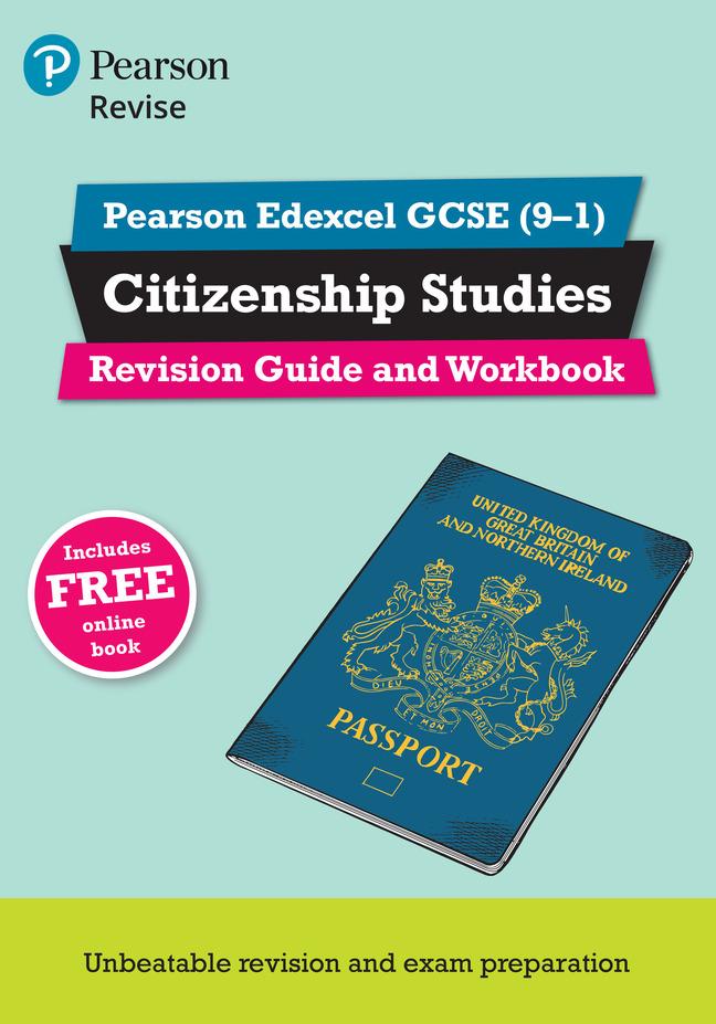 Cover: 9781292268163 | Pearson REVISE Edexcel GCSE Citizenship Revision Guide and Workbook...