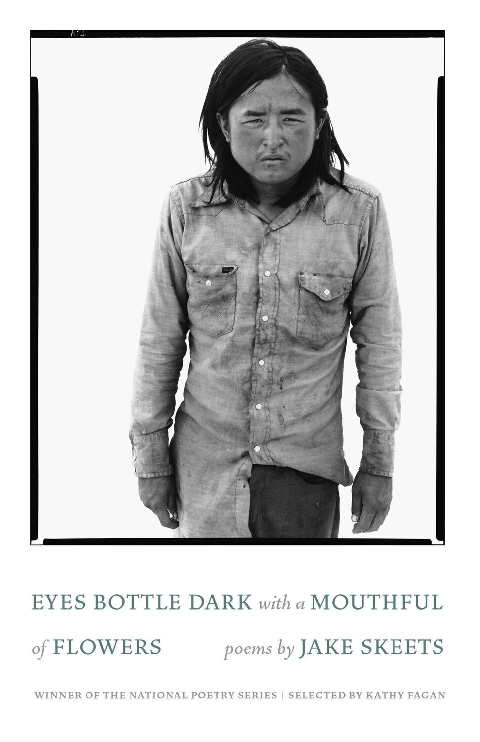 Cover: 9781571315205 | Eyes Bottle Dark with a Mouthful of Flowers: Poems | Jake Skeets