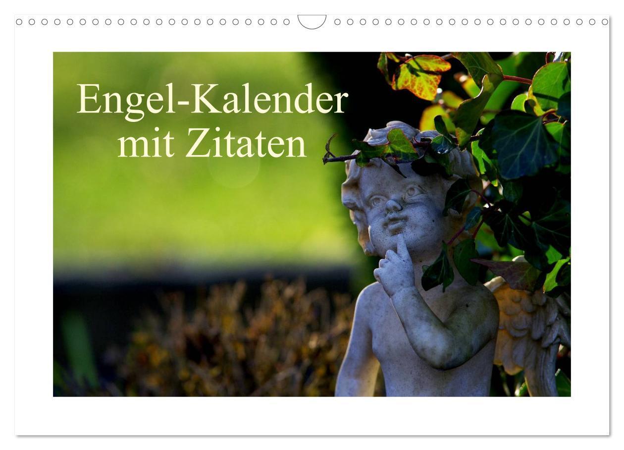 Cover: 9783383527562 | Engel-Kalender mit Zitaten / CH-Version (Wandkalender 2024 DIN A3...