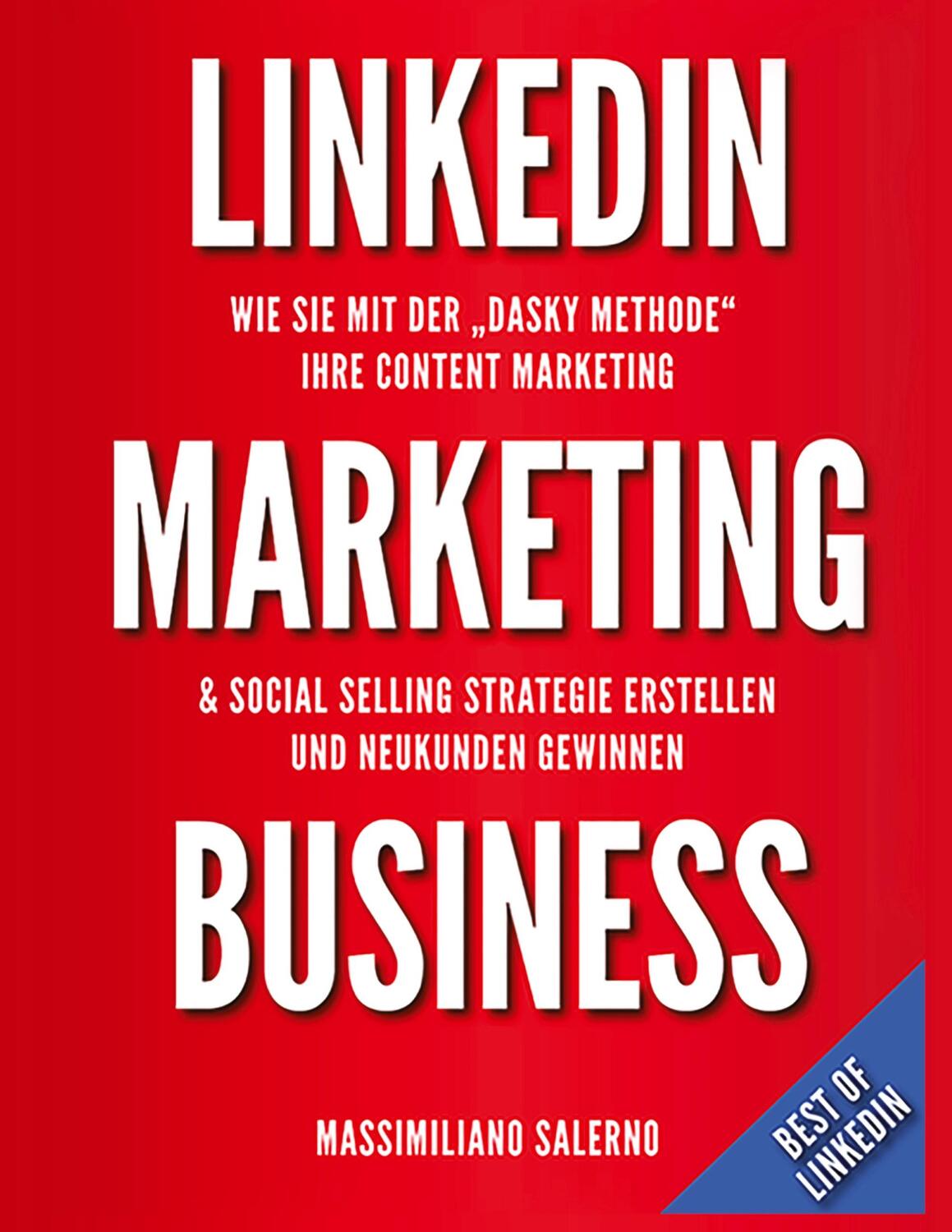 Cover: 9783347259416 | LinkedIn Marketing Business | Massimiliano Salerno | Buch | 192 S.