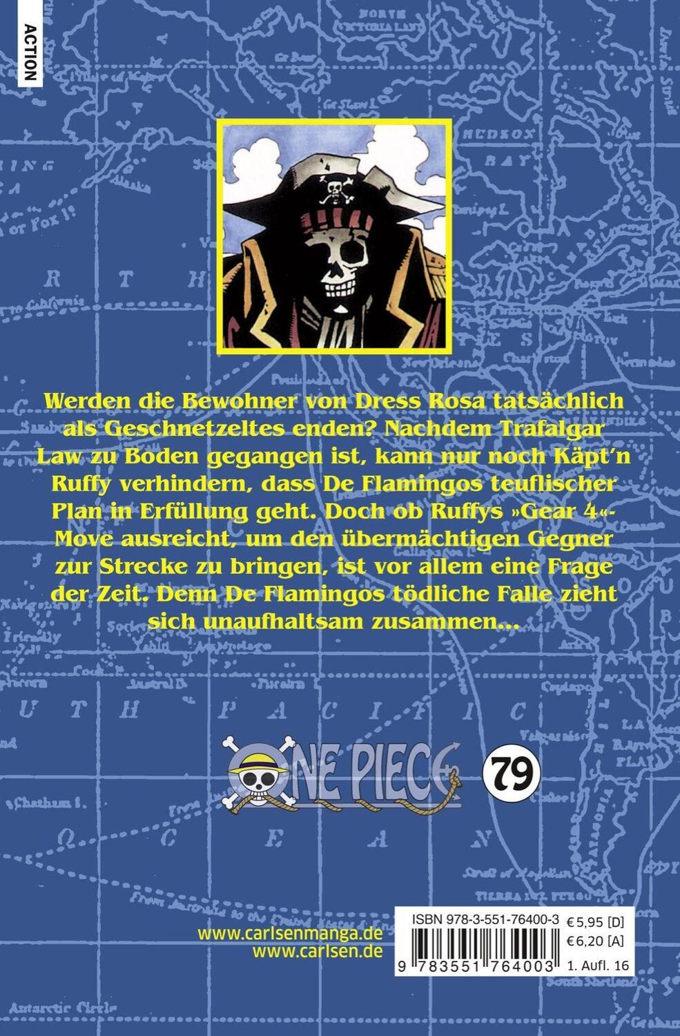 Rückseite: 9783551764003 | One Piece 79. Ruby | Eiichiro Oda | Taschenbuch | One Piece | 192 S.