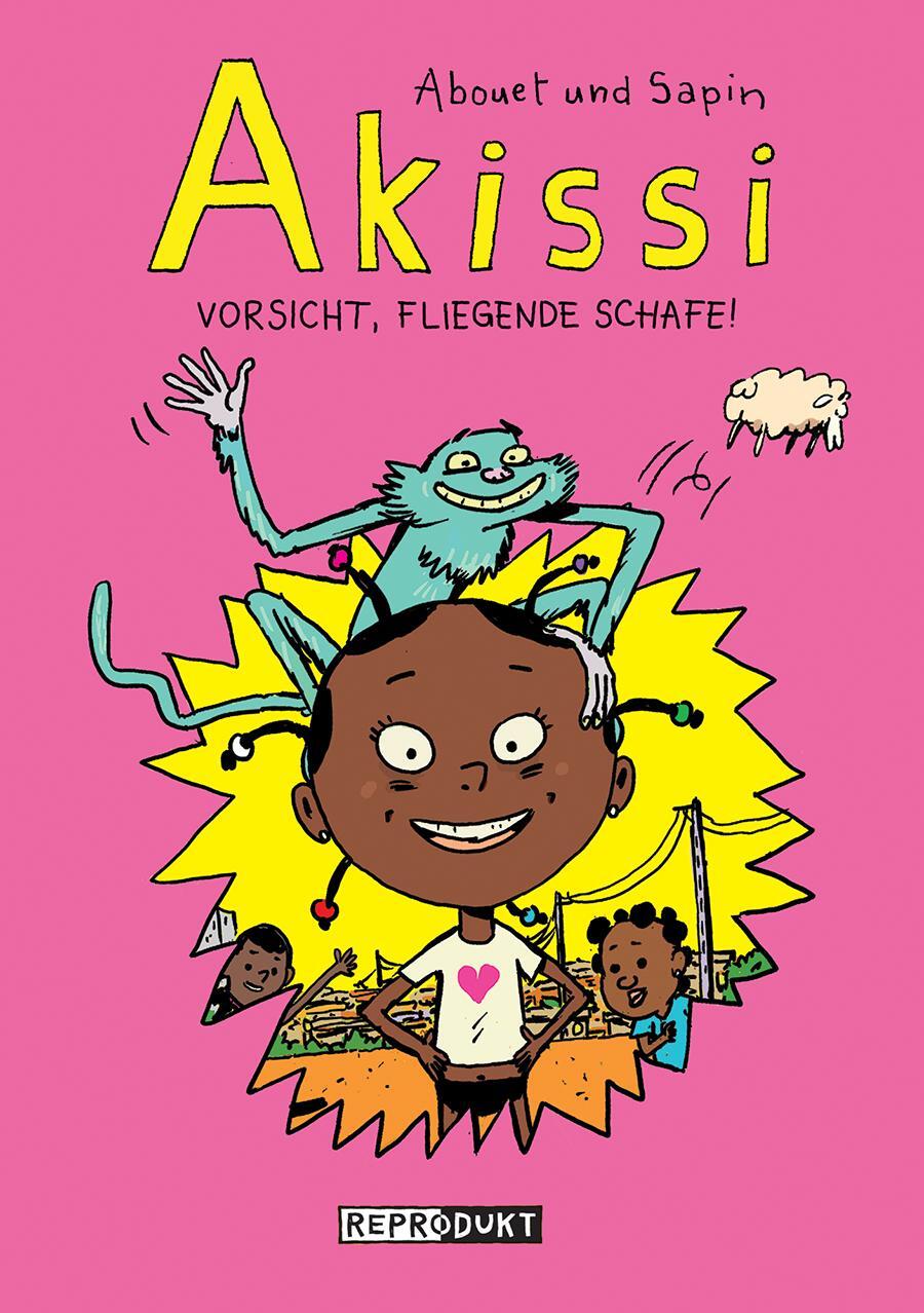 Cover: 9783956402050 | Akissi | Vorsicht, fliegende Schafe! | Marguerite Abouet (u. a.)