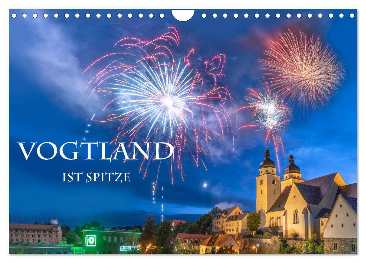 Cover: 9783675895041 | Vogtland ist Spitze (Wandkalender 2024 DIN A4 quer), CALVENDO...
