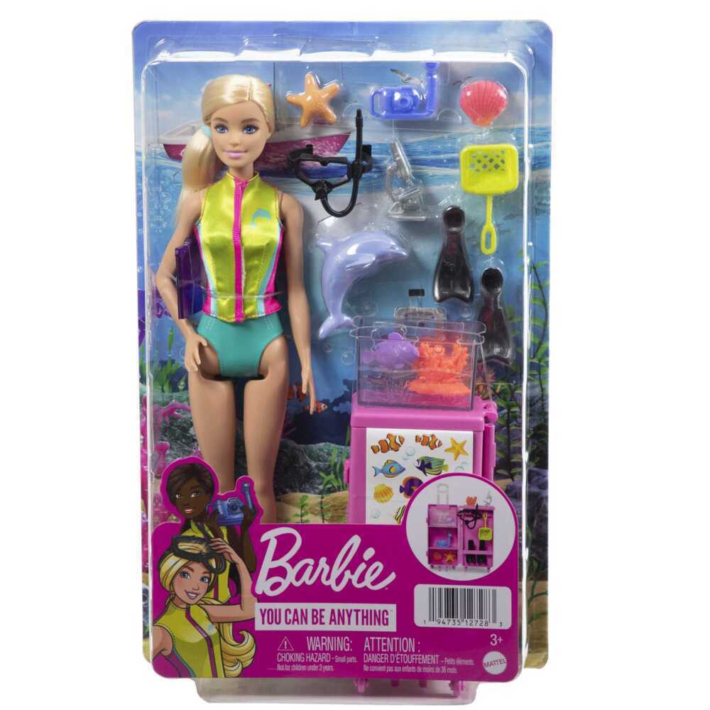 Cover: 194735127283 | Barbie Marine Biologist Playset 1 | Stück | In Blister | 2023 | Mattel