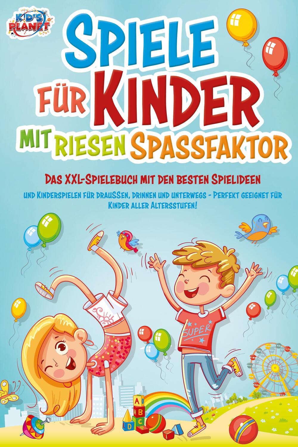 Cover: 9783989351271 | Spiele für Kinder mit riesigem Spaßfaktor: Das XXL-Spielebuch mit...