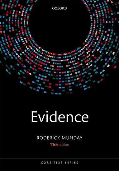 Cover: 9780192895660 | Evidence | Roderick Munday | Taschenbuch | Kartoniert / Broschiert