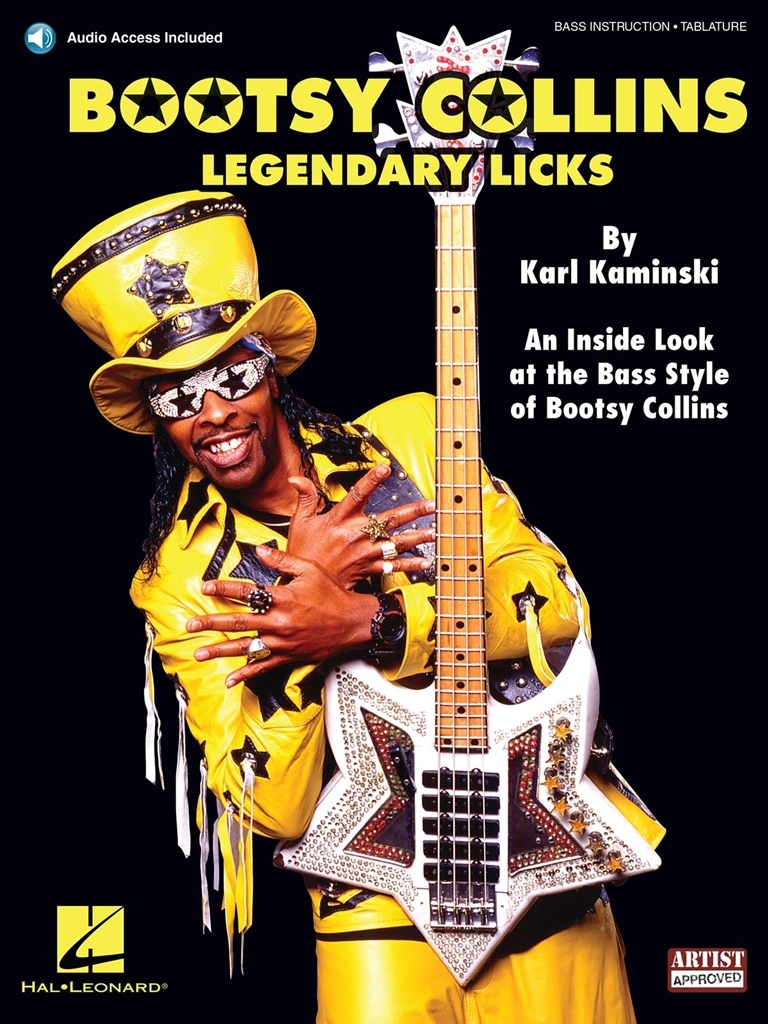 Cover: 884088401207 | Bootsy Collins Legendary Licks | Bass Instruction | 2011