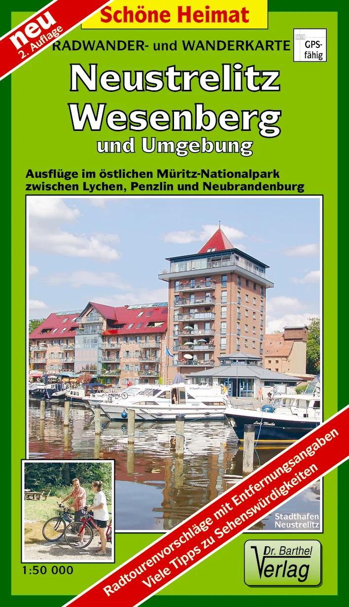 Cover: 9783895911750 | Neustrelitz, Wesenberg und Umgebung 1 : 50 000 Radwander- und...