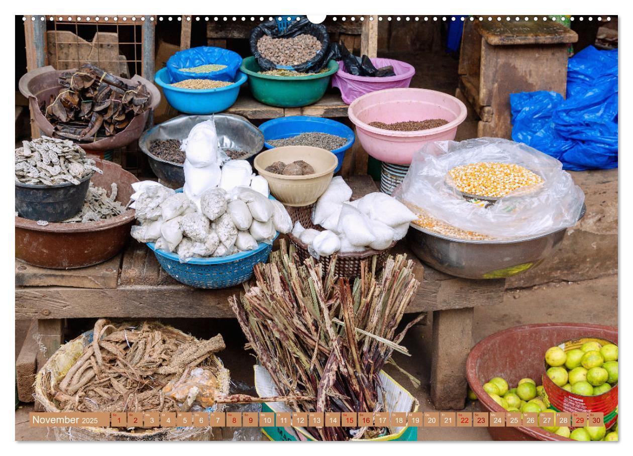 Bild: 9783383900402 | Gewürze und Aromen Westafrikas - Märkte in Ghana (Wandkalender 2025...