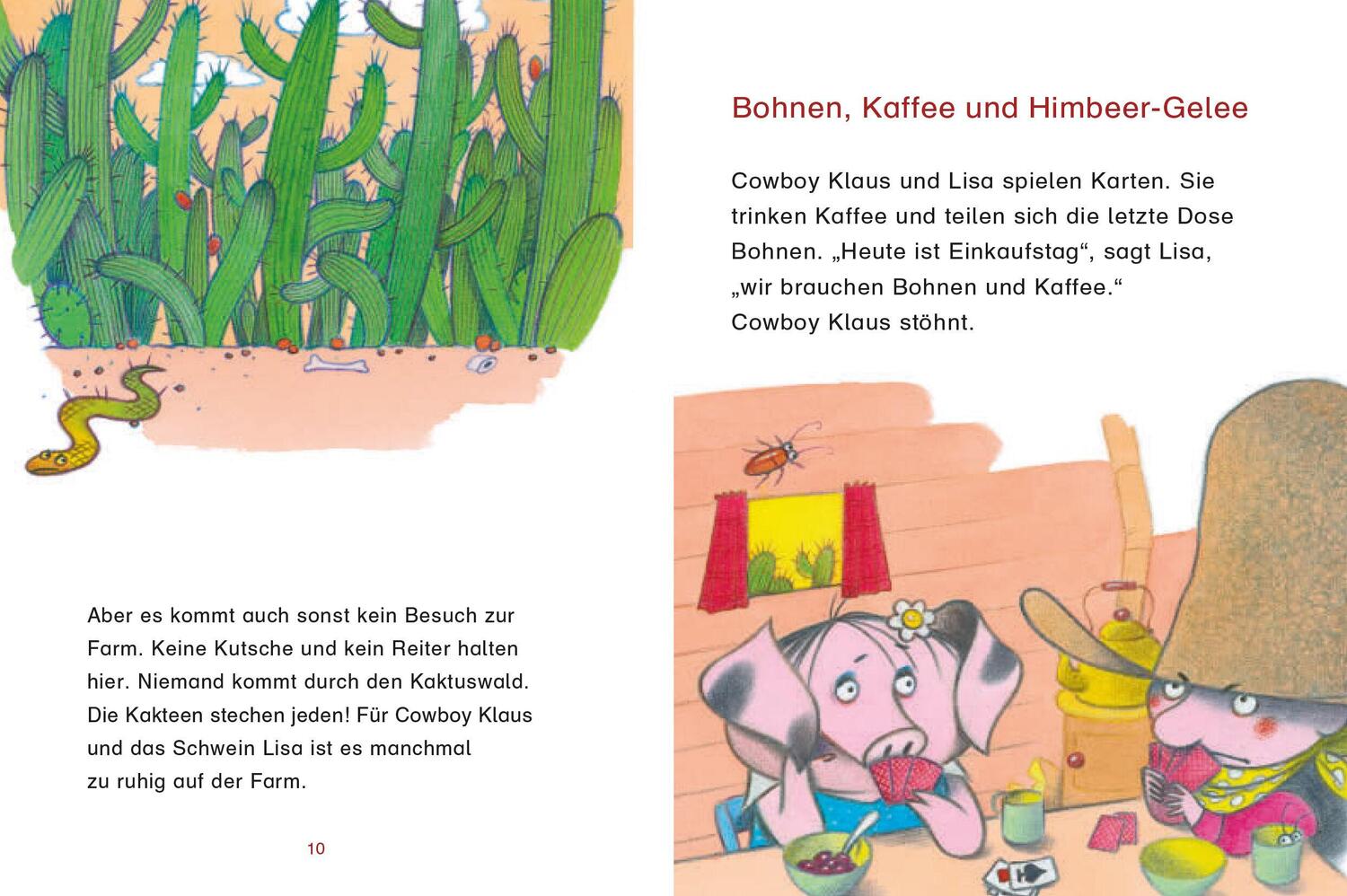 Bild: 9783864296505 | Cowboy Klaus und sein Schwein Lisa | Eva Muszynski | Taschenbuch