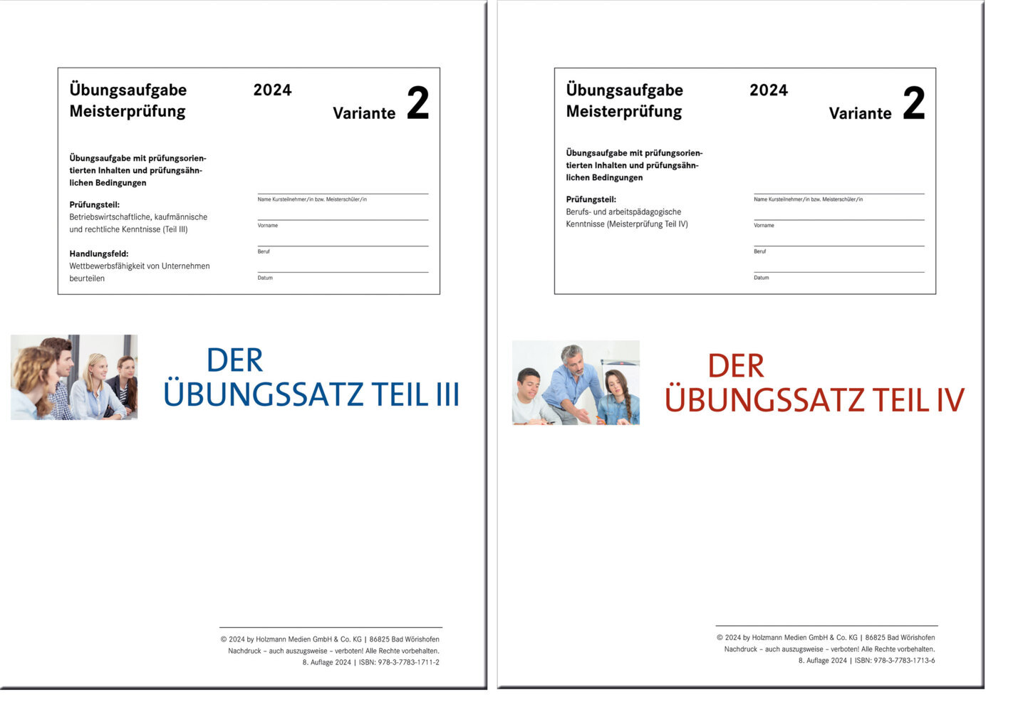 Cover: 9783778317051 | Das Übungspaket Teile III + IV - Variante 2 | Semper (u. a.) | Deutsch