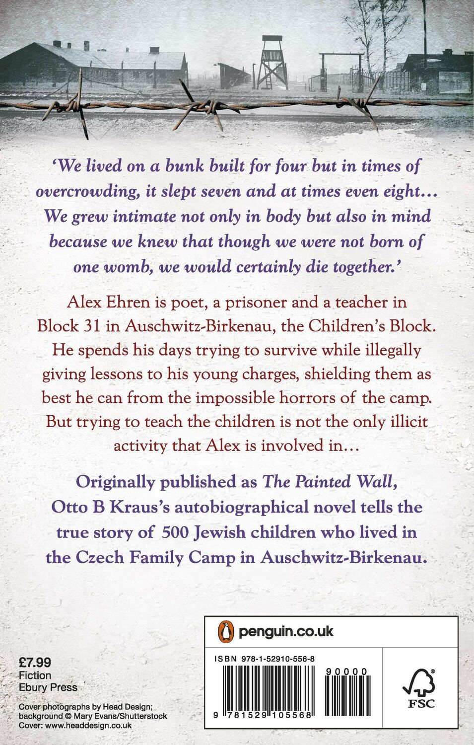 Rückseite: 9781529105568 | The Children's Block | Based on a true story by an Auschwitz survivor