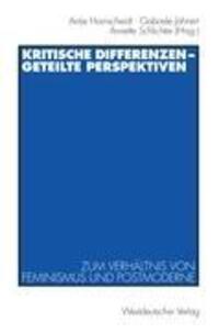 Cover: 9783531131849 | Kritische Differenzen - geteilte Perspektiven | Hornscheidt (u. a.)