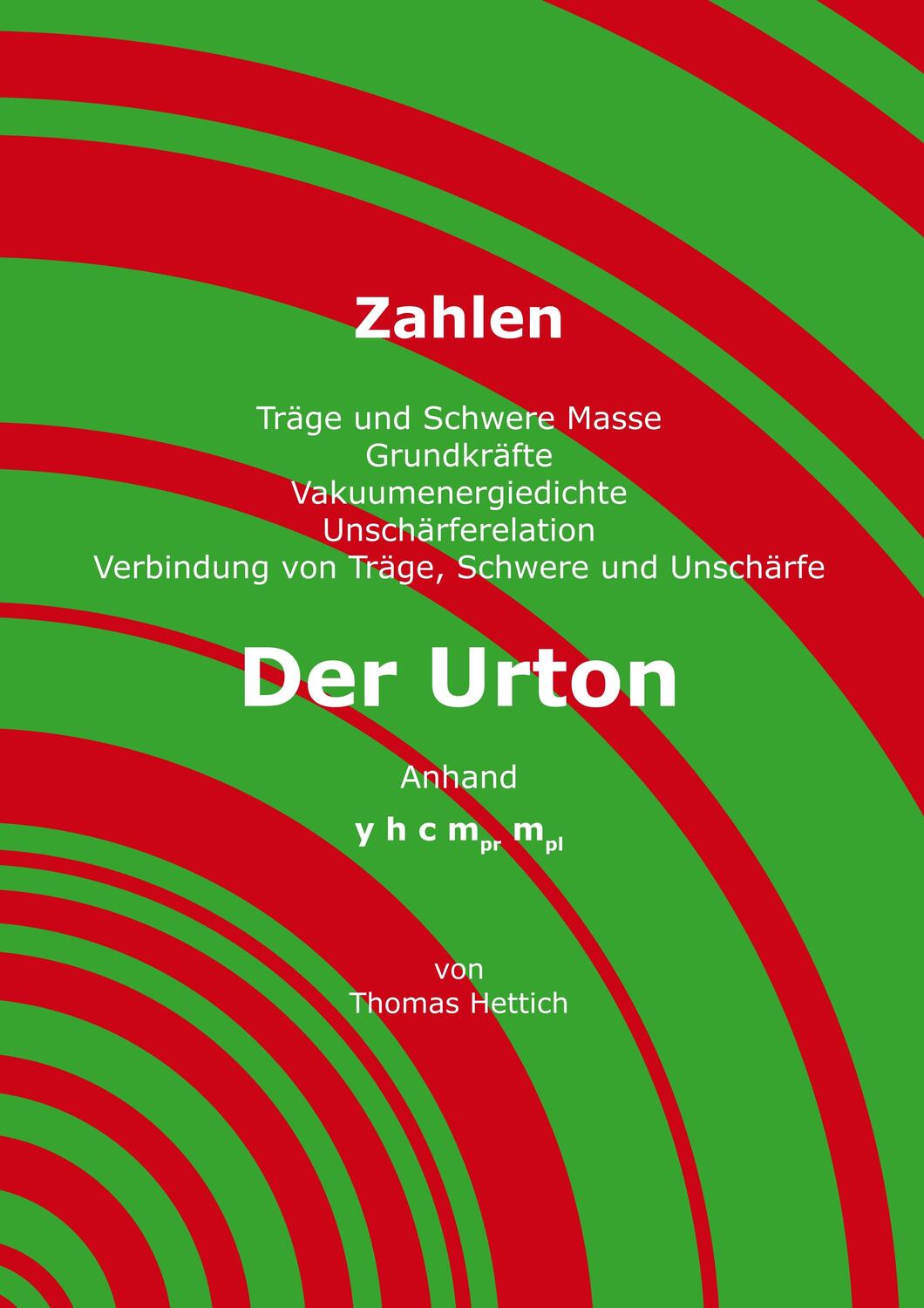 Cover: 9783748181217 | Der Urton | Architektur und Raum | Thomas Hettich | Taschenbuch