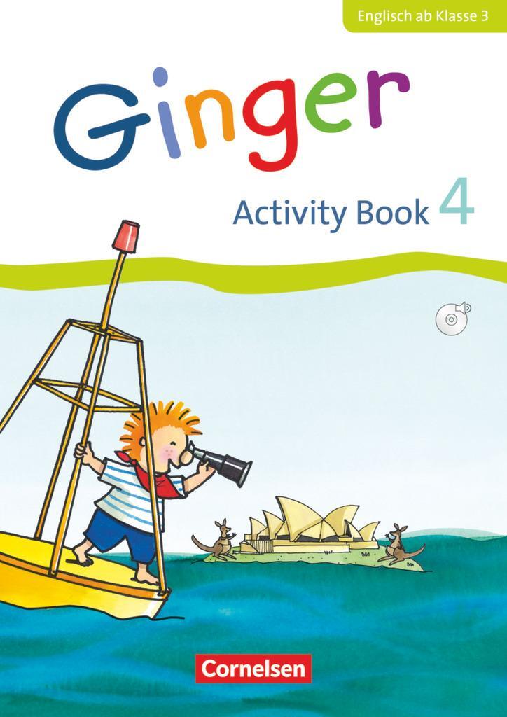 Cover: 9783060837595 | Ginger 4. Schuljahr. Activity Book mit CD | Ines Völtz | Taschenbuch