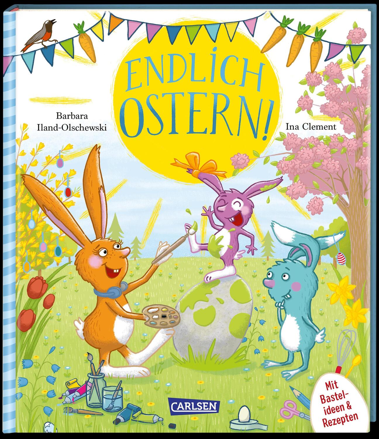 Cover: 9783551521774 | Endlich Ostern! | Mitmach-Vorlesebuch Ostern | Iland-Olschewski | Buch