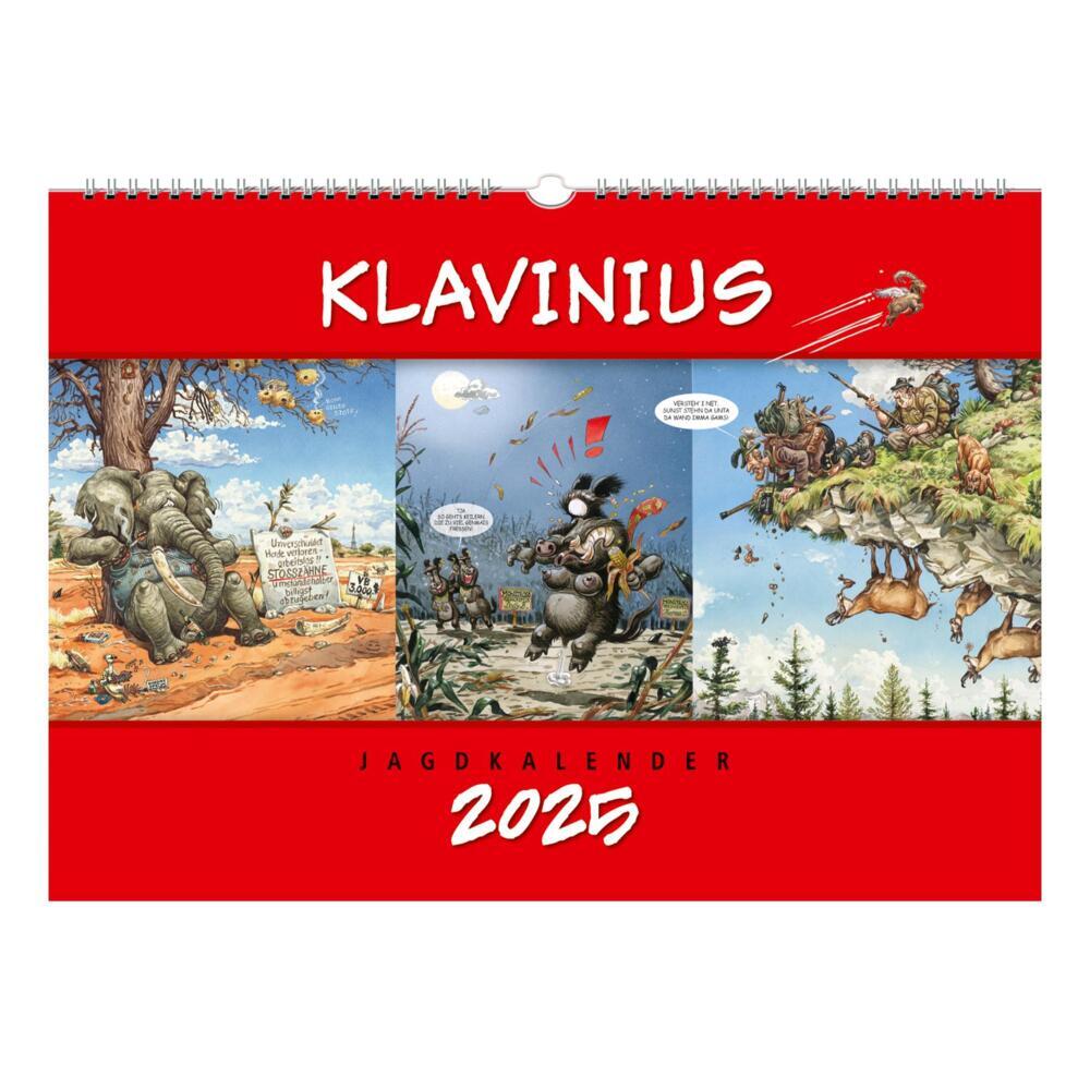 Cover: 9783897152786 | Haralds Klavinius Jagdkalender 2025 | Redaktion DEUTSCHE JAGDZEITUNG