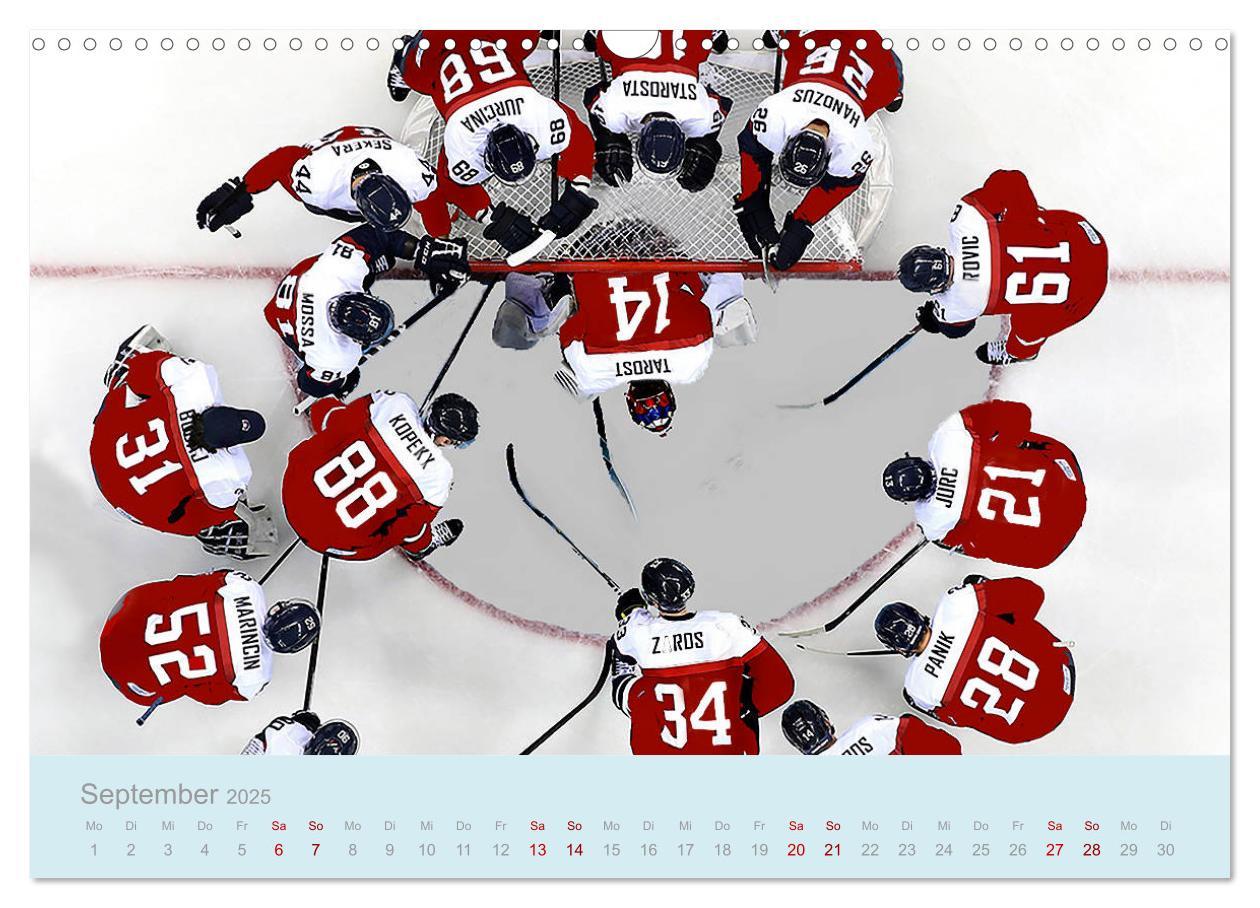 Bild: 9783435330393 | Eishockey! Schneller, härter, das Powergame! (Wandkalender 2025 DIN...