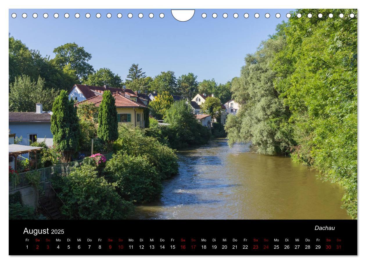 Bild: 9783435432455 | Die Amper - Ansichten eines bayerischen Flusses (Wandkalender 2025...