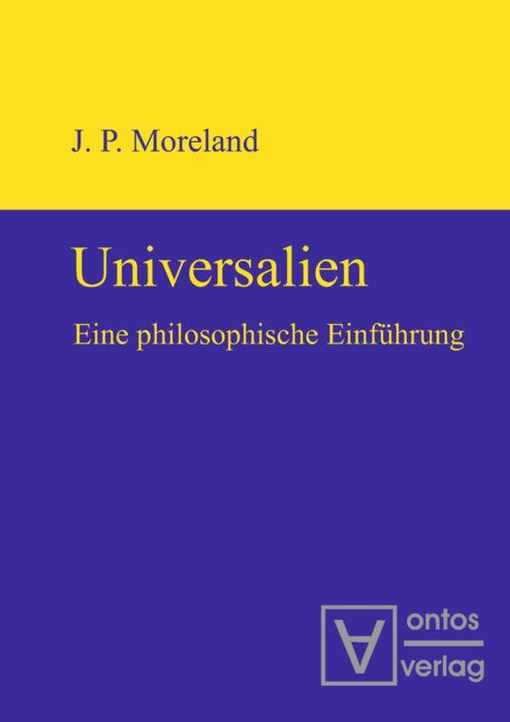 Cover: 9783110319156 | Universalien | James Moreland | Taschenbuch | Paperback | Deutsch