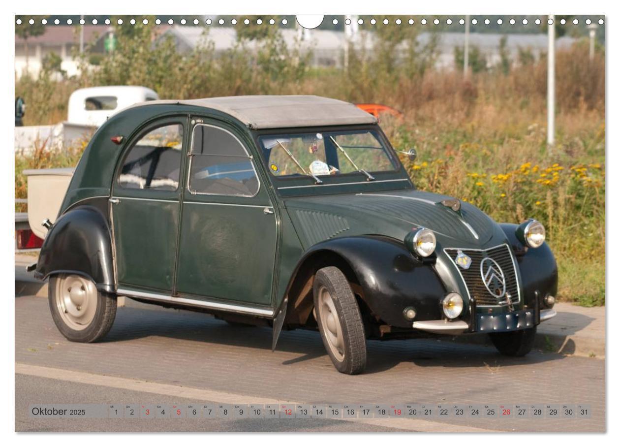 Bild: 9783435591794 | Kultauto Ente Citroën 2CV (Wandkalender 2025 DIN A3 quer), CALVENDO...