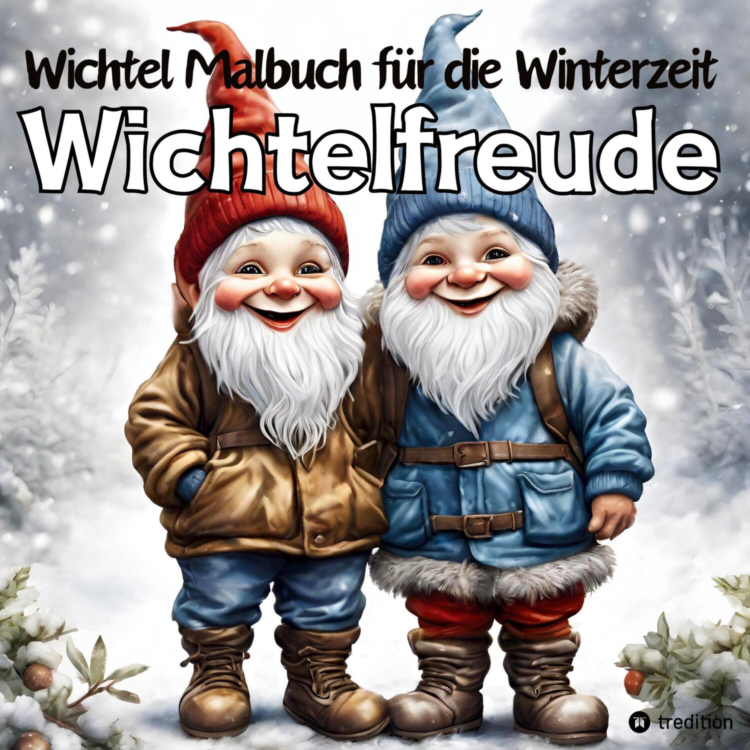 Cover: 9783384054807 | Wichtel Malbuch für Erwachsene Kinder Jugendliche Wichtelfreude...