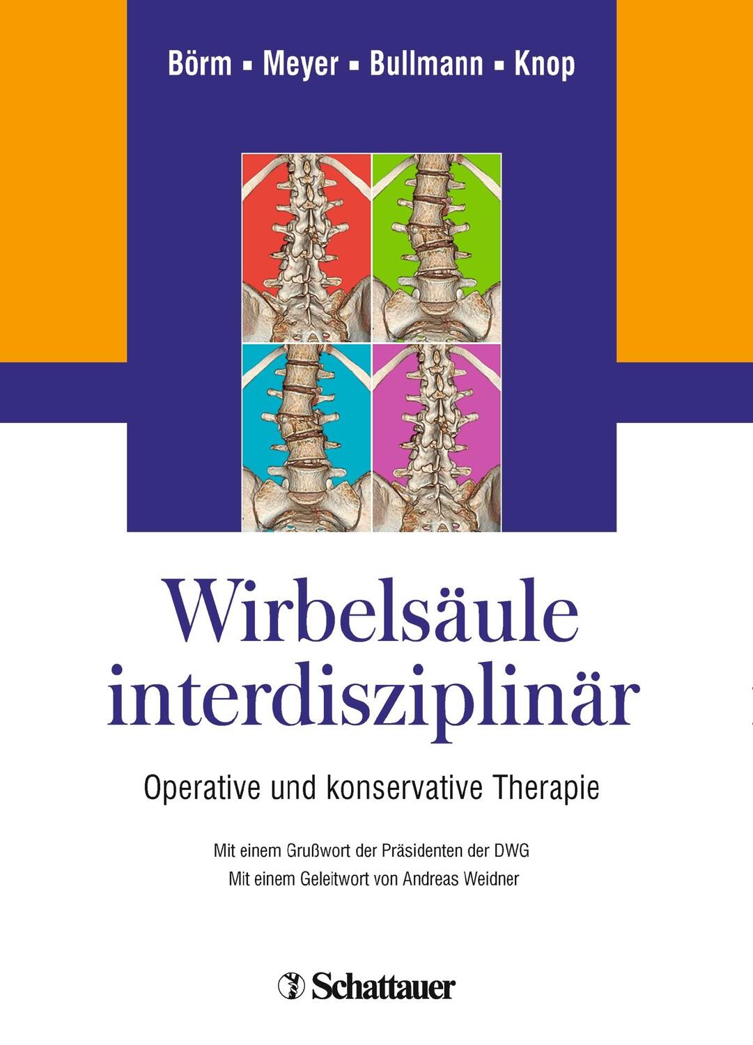 Cover: 9783794530922 | Wirbelsäule interdisziplinär | Operative und konservative Therapie