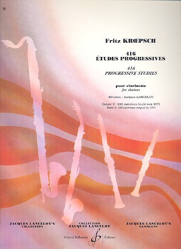 Cover: 9790043018131 | 416 Etudes Progressives Volume 2 | F. Kroepsch | Buch