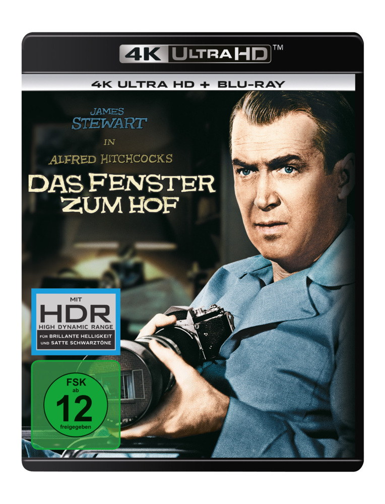 Cover: 5053083235833 | Das Fenster zum Hof 4K, 1 UHD-Blu-ray + 1 Blu-ray (Replenishment)