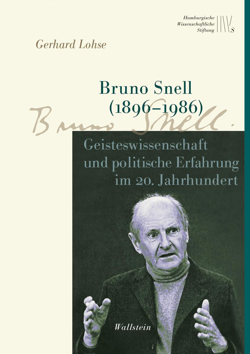 Cover: 9783835354081 | Bruno Snell (1896-1986) | Gerhard Lohse | Buch | 320 S. | Deutsch