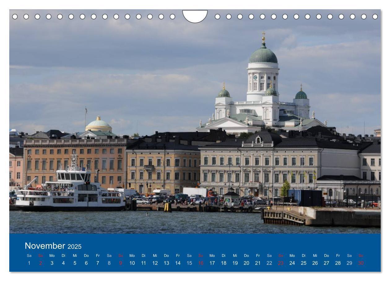 Bild: 9783435614653 | Helsinki im Auge des Fotografen (Wandkalender 2025 DIN A4 quer),...