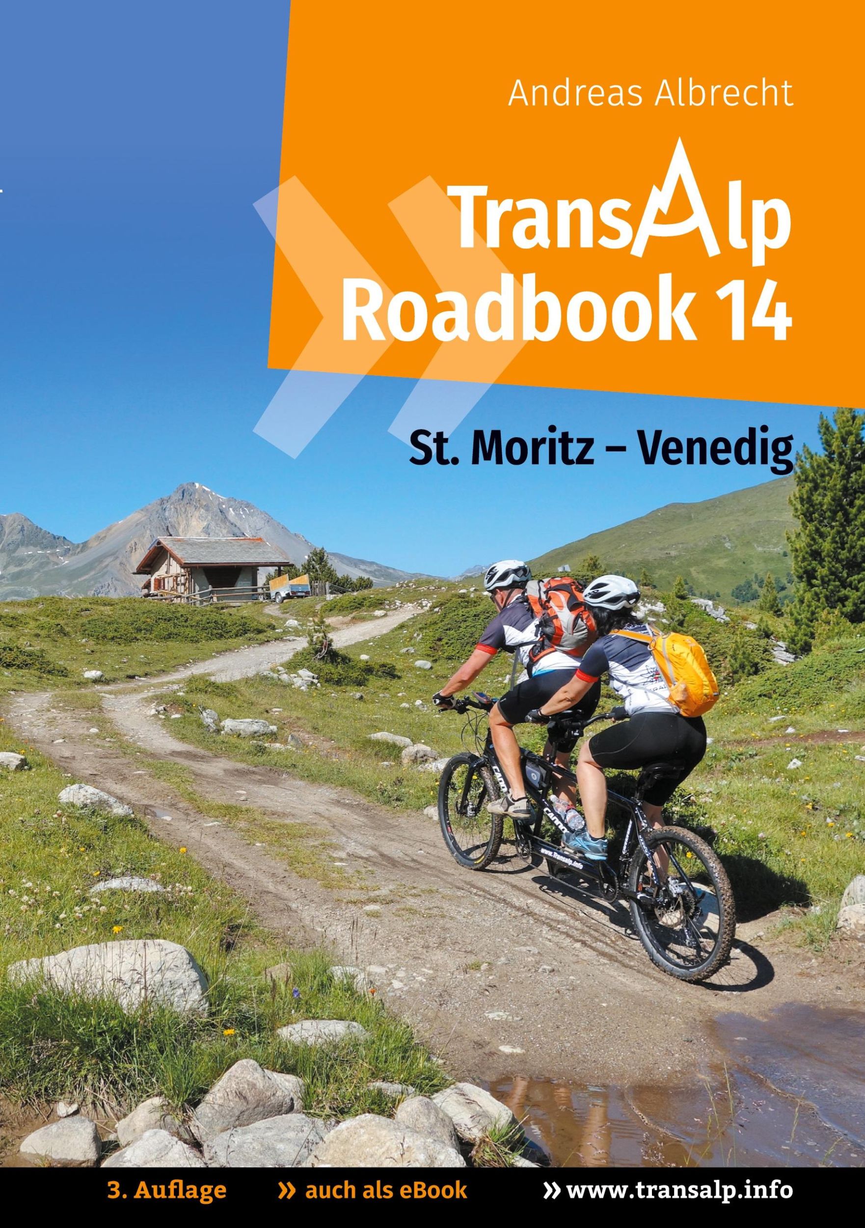 Cover: 9783753460192 | Transalp Roadbook 14: St. Moritz - Venedig | Andreas Albrecht | Buch