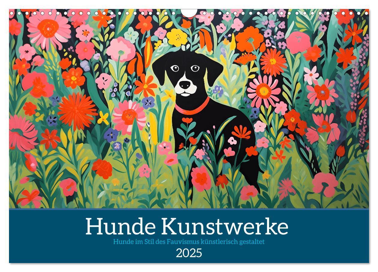 Cover: 9783435014408 | Hunde Kunstwerke - Hunde im Stil des Fauvismus künstlerisch...