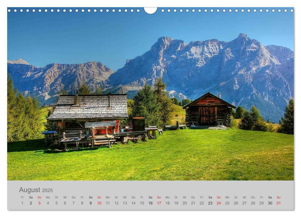 Bild: 9783435809059 | Südtirol - Gröden und Alta Badia (Wandkalender 2025 DIN A3 quer),...