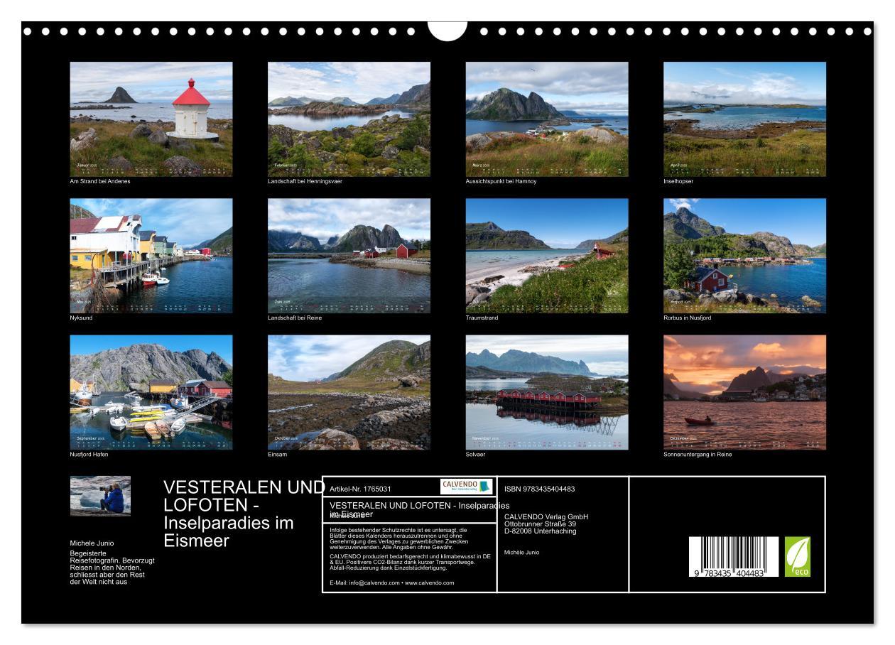 Bild: 9783435404483 | VESTERALEN UND LOFOTEN - Inselparadies im Eismeer (Wandkalender...