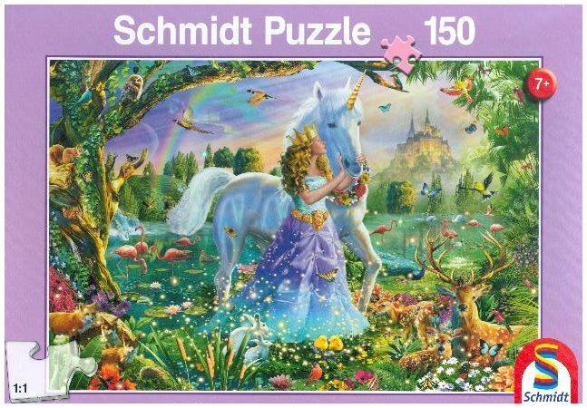 Cover: 4001504563073 | Prinzessin mit Einhorn und Schloss | Spiel | Deutsch | 2018 | Schmidt